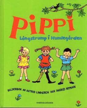 Astrid Lindgren Book SWEDISH - Pippi Langstrump Långstrump i Humlegarden Humlegården - Langstocking